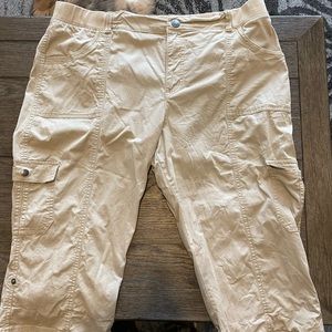 (**3 for 18)  Lee stretchy khakis size18